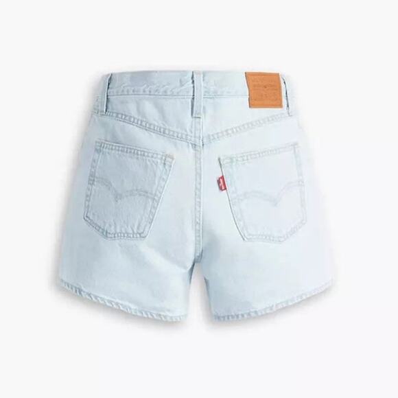 Levis 80s Mom Womens Shorts Light Wash - 25 - Picture 7 of 8